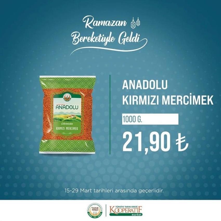Tarım Kredi aktüel 25-29 Mart 2023 katalog yayınlandı! Tarım Kredi Ayçiçek Yağı, toz şekere ucuz Ramazan indirimi geldi