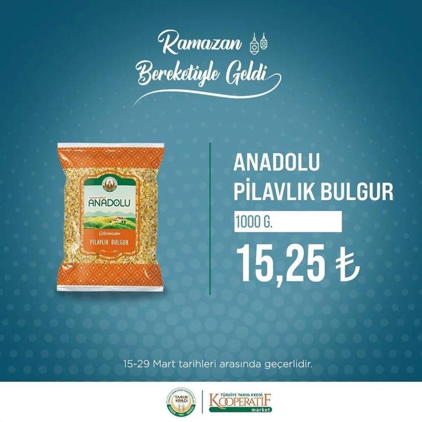 Tarım Kredi aktüel 25-29 Mart 2023 katalog yayınlandı! Tarım Kredi Ayçiçek Yağı, toz şekere ucuz Ramazan indirimi geldi