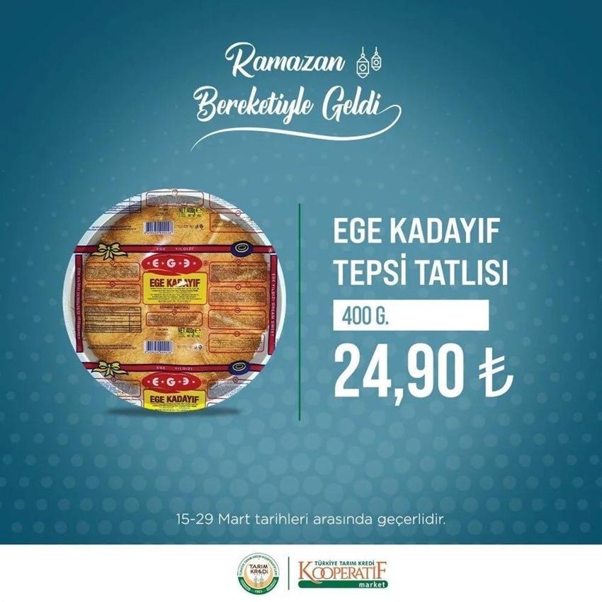 Tarım Kredi aktüel 25-29 Mart 2023 katalog yayınlandı! Tarım Kredi Ayçiçek Yağı, toz şekere ucuz Ramazan indirimi geldi