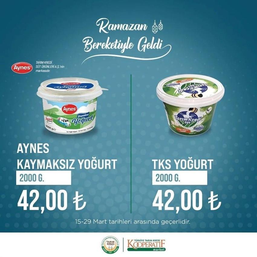 Tarım Kredi aktüel 25-29 Mart 2023 katalog yayınlandı! Tarım Kredi Ayçiçek Yağı, toz şekere ucuz Ramazan indirimi geldi