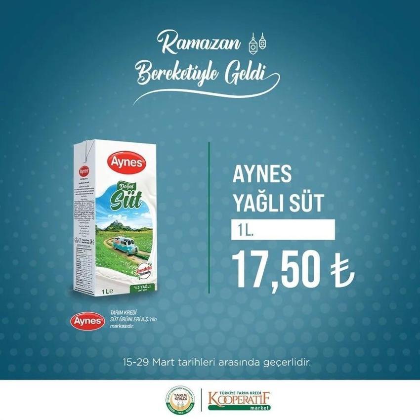 Tarım Kredi aktüel 25-29 Mart 2023 katalog yayınlandı! Tarım Kredi Ayçiçek Yağı, toz şekere ucuz Ramazan indirimi geldi