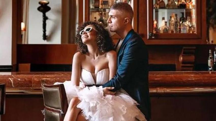 Özcan Deniz ile Samar Dadgar'dan yeni nikah fotoğrafları