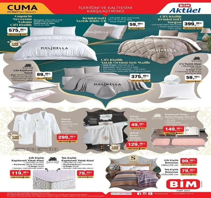 BİM 28 Mart aktüel katalog 2023 yayınlandı! İftar için hurma ve tatlılar indirimler geldi!
