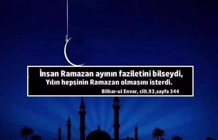 Ramazan'ın ilk günü mesajları 2023! Ayetli, dualı, resimli Şehr-i Ramazan mesajları | Hoşgeldin on bir ayın sultanı Ramazan mesajları