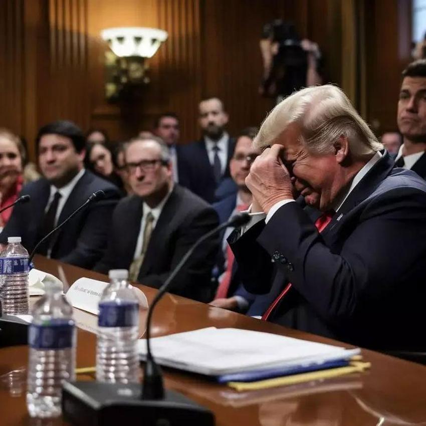 ABD eski başkan Donald Trump’ın tutuklanma görüntüleri ile çalkalanıyor! Fotoğraflar sosyal medyada viral oldu