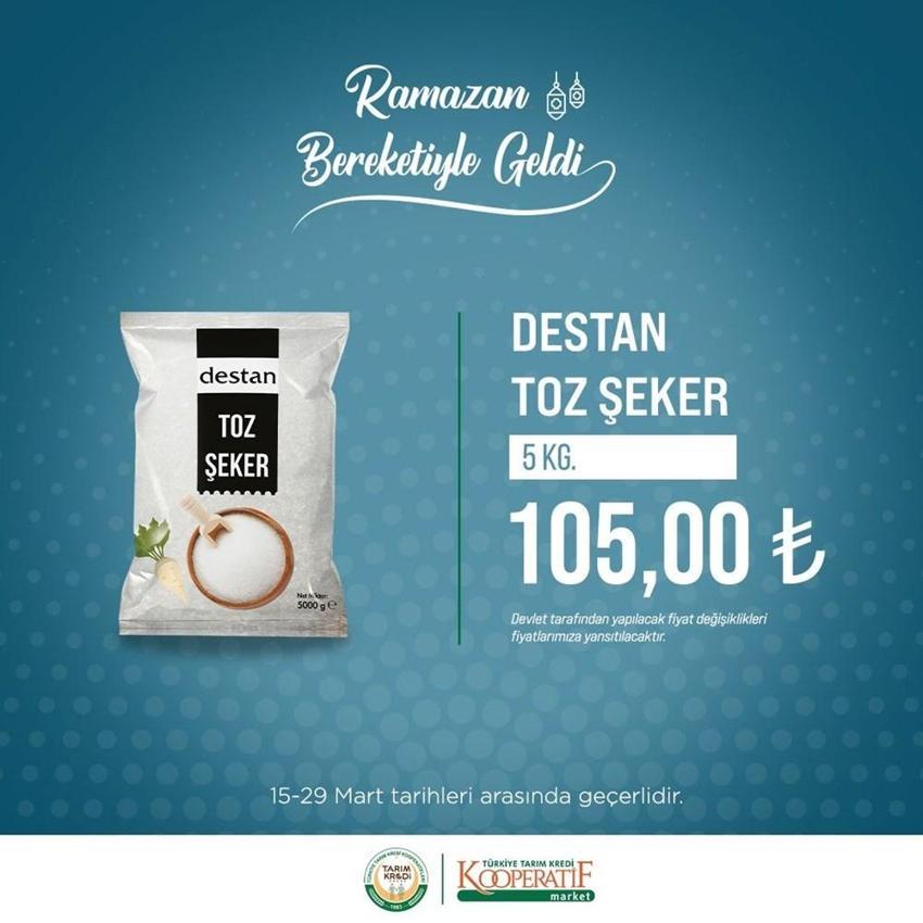Tarım Kredi Kooperatifleri marketlerinde dev indirim! Ramazan ayı boyunca sürecek