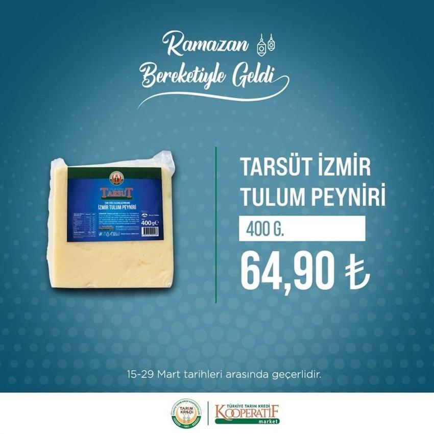 Tarım Kredi Kooperatifleri marketlerinde dev indirim! Ramazan ayı boyunca sürecek
