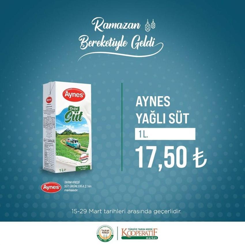 Tarım Kredi Kooperatifleri marketlerinde dev indirim! Ramazan ayı boyunca sürecek
