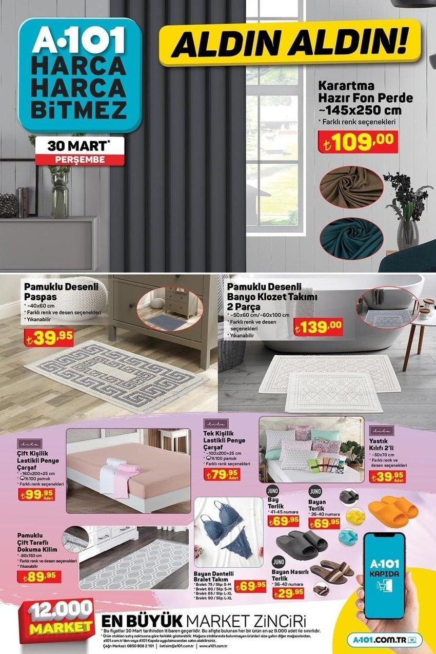 A101 30 Mart aktüel katalog 2023 yayınlandı! Elektrikli araba da var bisiklet de!