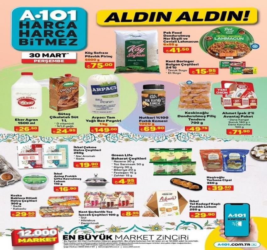 A101 30 Mart aktüel katalog 2023 yayınlandı! Elektrikli araba da var bisiklet de!