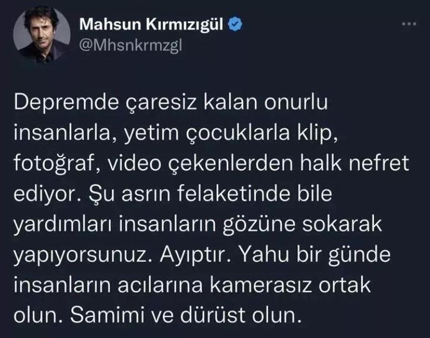 Aslı Tandoğan'dan dikkat çeken Mahsun Kırmızıgül cevabı!