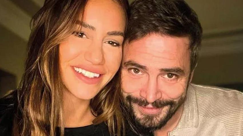 Ahmet Kural ile Çağla Gizem Şahin'den düğün sonrası romantik kareler