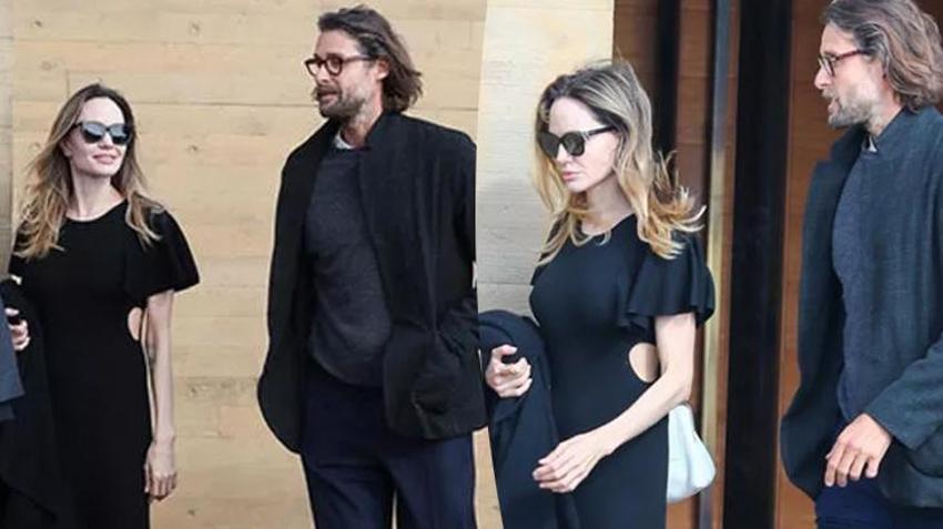 Angelina Jolie yıllar sonra biriyle randevuda! Basının ilgi odağı oldu