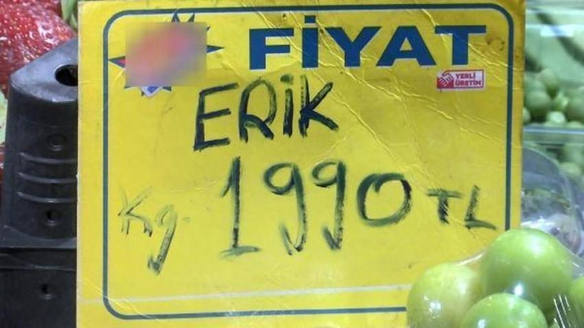 İstanbul'da çeyrek altın fiyatına 1 kilo erik
