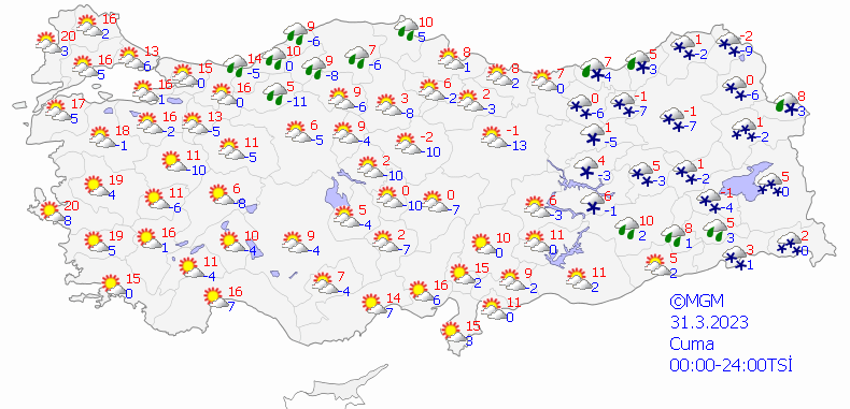 Yoğun kar yağışı başladı! Sıcaklık 15 derece düşüyor, Meteoroloji son dakika 56 il için uyardı