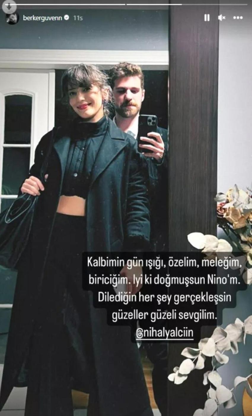 Berker Güven'den aşk paylaşımı geldi!