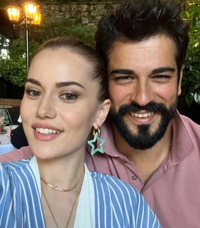 Burak Özçivit'ten eşi Fahriye Evcen'e doğum hediyesi