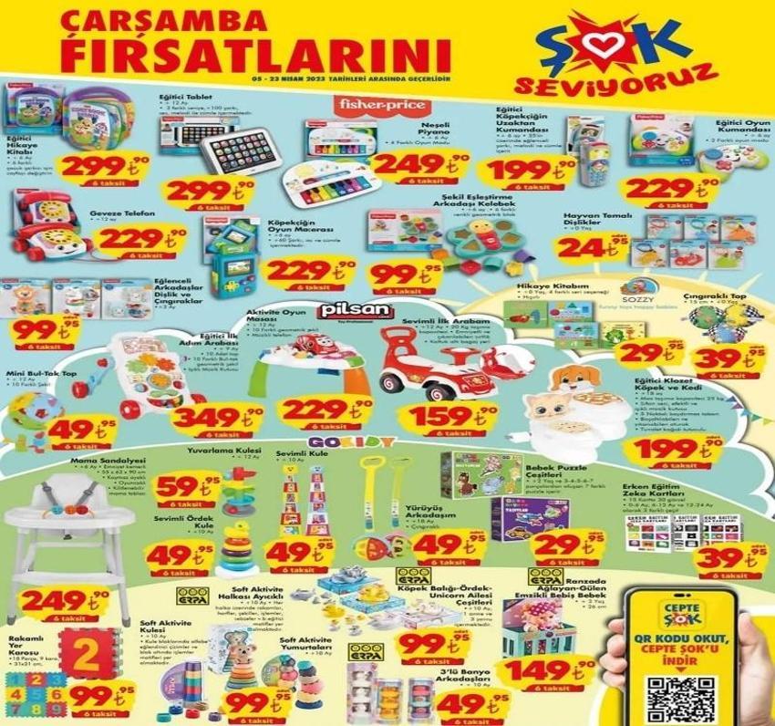 11-23 Nisan ŞOK aktüel katalog yayınlandı! Tost makinesi, robot süpürge bu fiyatı ilk kez gördü!
