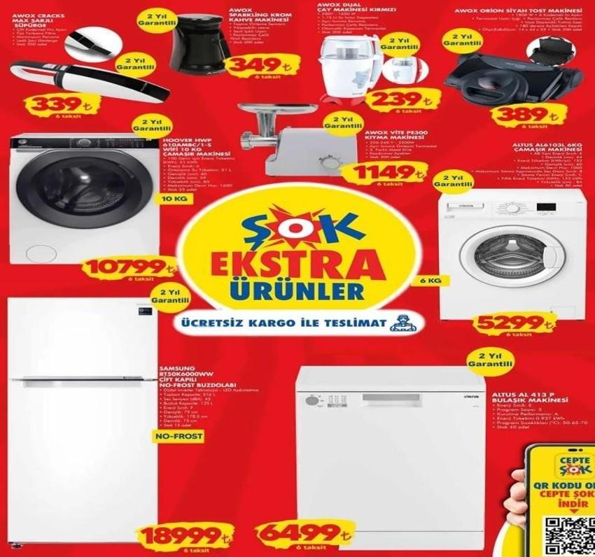 11-23 Nisan ŞOK aktüel katalog yayınlandı! Tost makinesi, robot süpürge bu fiyatı ilk kez gördü!
