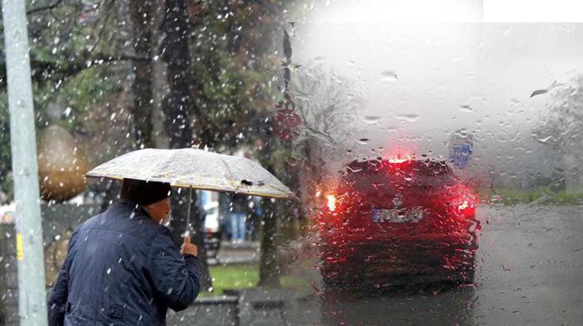 Meteoroloji hava durumu için harita yayınladı! İller açıklandı: Kuvvetli yağmur geliyor