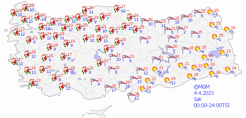 60 ilde şiddetli fırtına ve yağmur başlıyor! Kış geri döndü, Meteoroloji'den son dakika alarmı