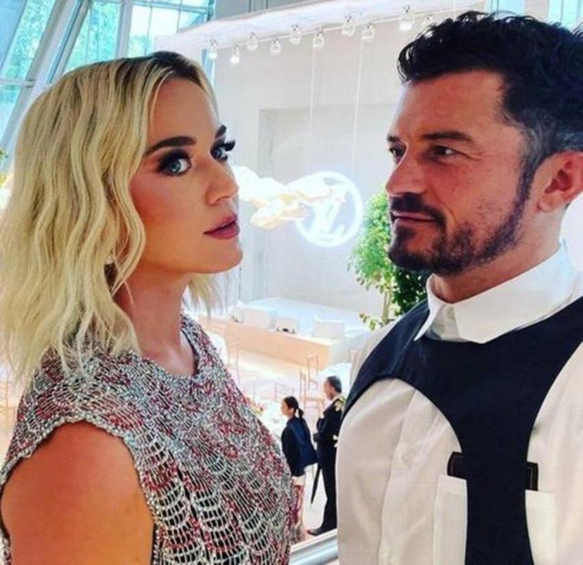 Katy Perry nişanlısı Orlando Bloom'a söz verdi!