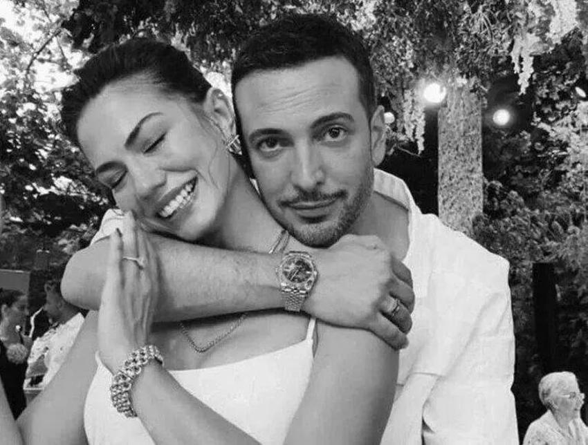 Demet Özdemir sere serpe uzanarak poz verdi!
