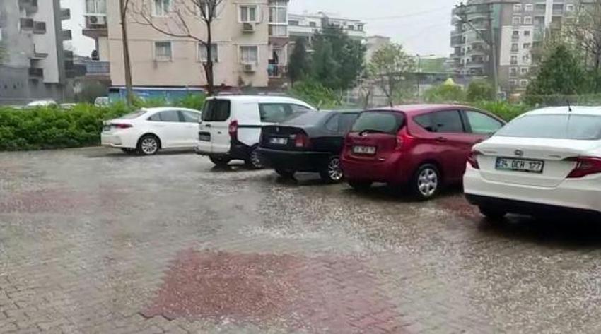Şiddetli yağış başladı, yerler bembeyaz oldu! Saat verildi, Meteoroloji il il son dakika açıkladı