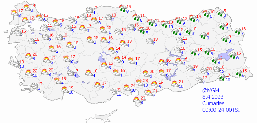 Şiddetli yağış başladı, yerler bembeyaz oldu! Saat verildi, Meteoroloji il il son dakika açıkladı