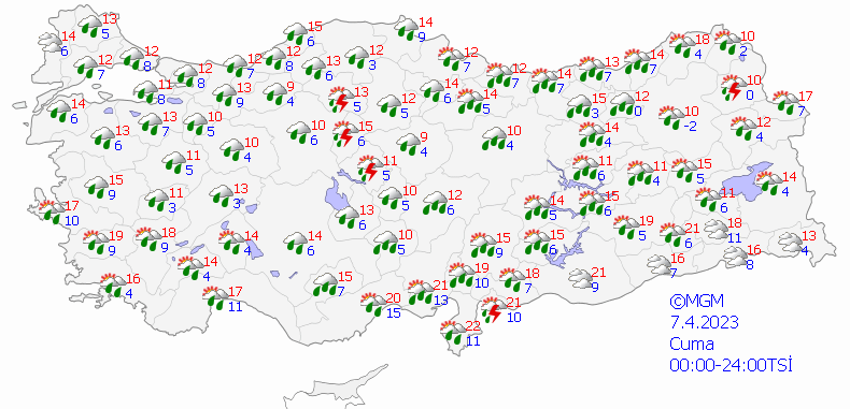Şiddetli yağış başladı, yerler bembeyaz oldu! Saat verildi, Meteoroloji il il son dakika açıkladı