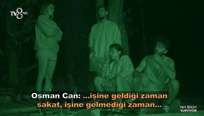Survivor 2023'te Nefise ve Osman Can'dan Cansu'ya olay hareket! Nefise küfür etti arkasını getirmedi!