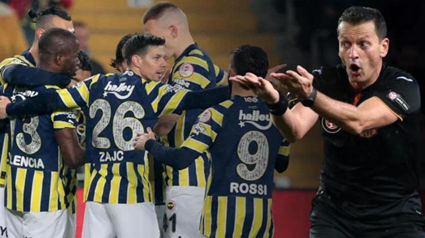 Fenerbahçe-Kayserispor maçına damga vuran pozisyon: Gol iptali gerekirdi