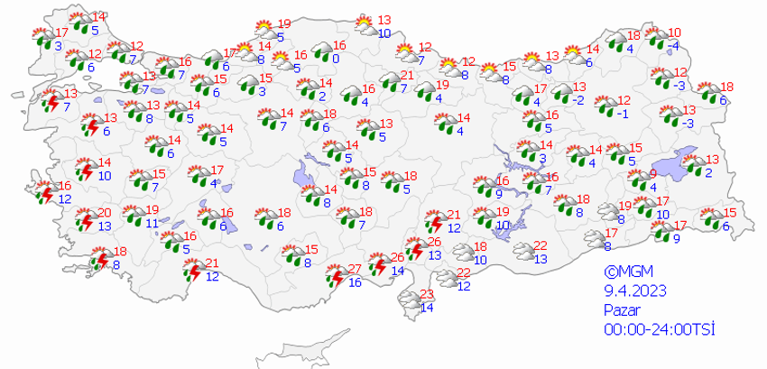 Kar yağışı ve kuvvetli yağmur geri döndü! Özellikle saat verildi, Meteoroloji son dakika il il duyurdu