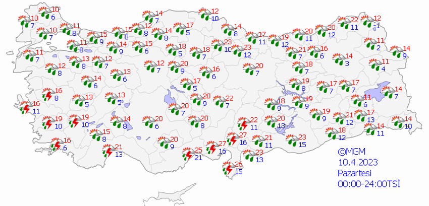 Kar yağışı ve kuvvetli yağmur geri döndü! Özellikle saat verildi, Meteoroloji son dakika il il duyurdu