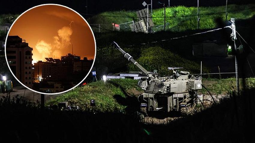İsrail'den Gazze'ye saldırı! Jetler bombaladı, Bir ülkeye daha saldırı emri