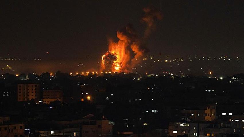 İsrail'den Gazze'ye saldırı! Jetler bombaladı, Bir ülkeye daha saldırı emri