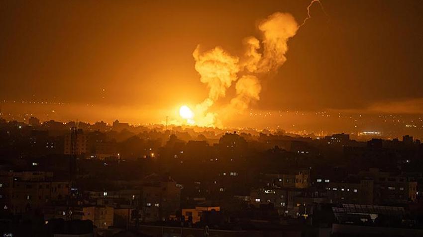 İsrail'den Gazze'ye saldırı! Jetler bombaladı, Bir ülkeye daha saldırı emri