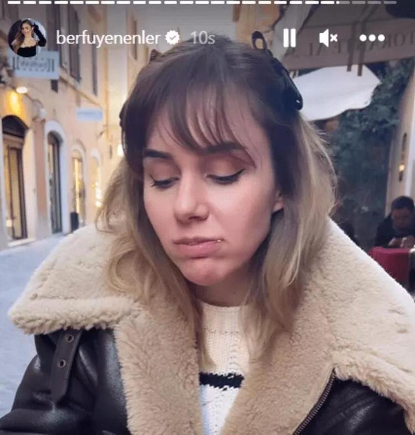 Berfu Yenenler: Roma'da gezerken Eser'i dolandırdılar