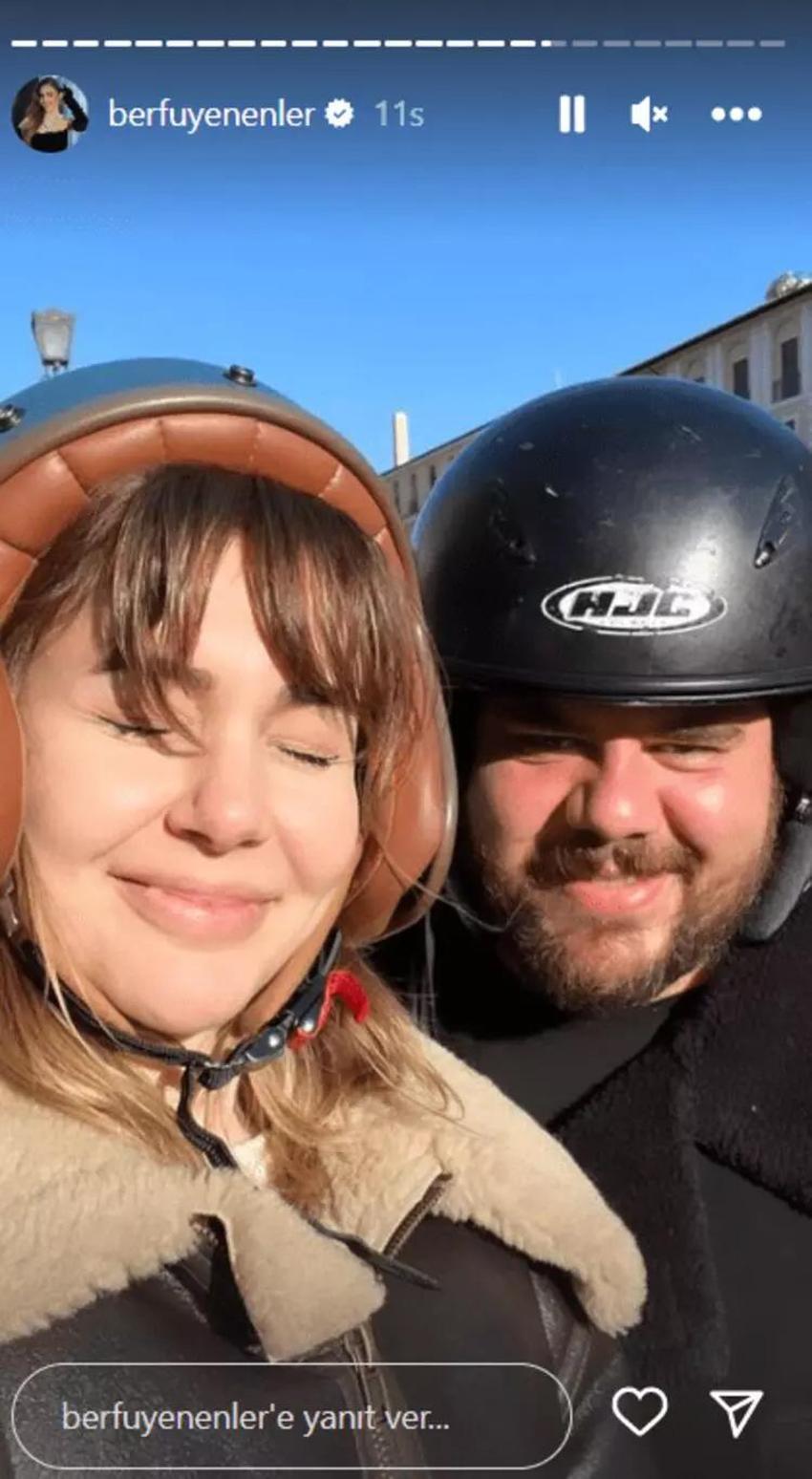 Berfu Yenenler: Roma'da gezerken Eser'i dolandırdılar