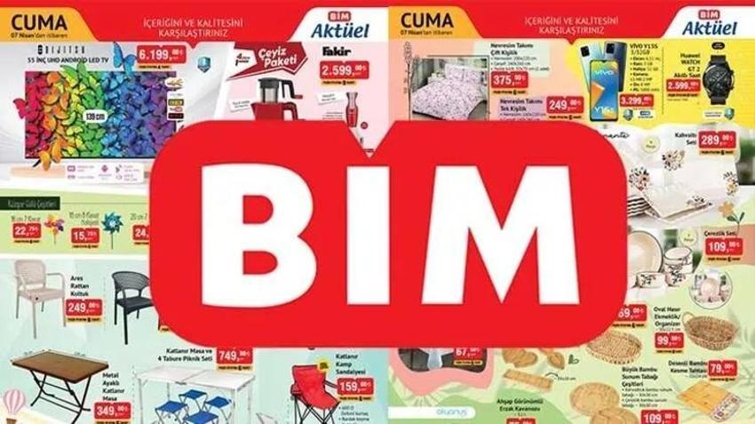 BİM 10-11 Nisan aktüel katalog 2023 yayınlandı! Evlenecek gençlere çeyiz seti, beyaz eşyada dev indirim!