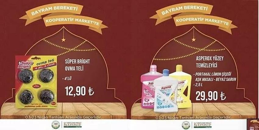 Tarım Market 18-23 Nisan aktüel katalog 2023 yayınlandı! Tarım Kredi'de ayçiçek yağı, 30'lu yumurtada bayram öncesi dev indirim var