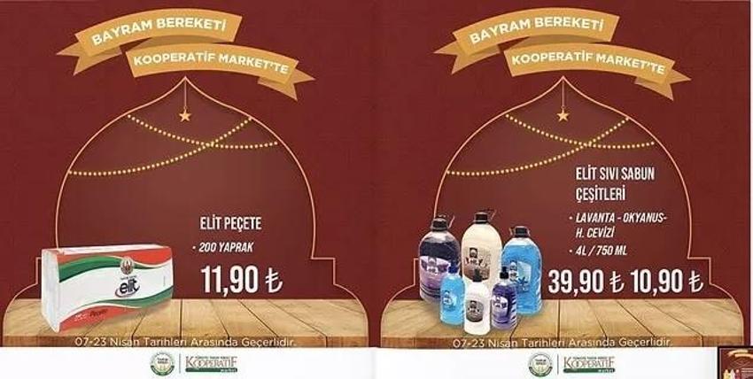 Tarım Market 18-23 Nisan aktüel katalog 2023 yayınlandı! Tarım Kredi'de ayçiçek yağı, 30'lu yumurtada bayram öncesi dev indirim var