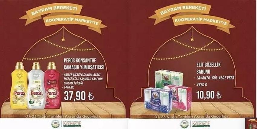 Tarım Market 18-23 Nisan aktüel katalog 2023 yayınlandı! Tarım Kredi'de ayçiçek yağı, 30'lu yumurtada bayram öncesi dev indirim var