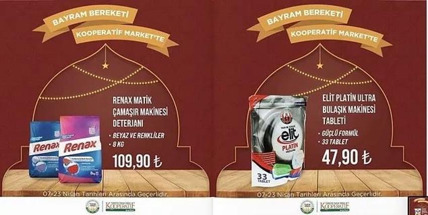 Tarım Market 18-23 Nisan aktüel katalog 2023 yayınlandı! Tarım Kredi'de ayçiçek yağı, 30'lu yumurtada bayram öncesi dev indirim var