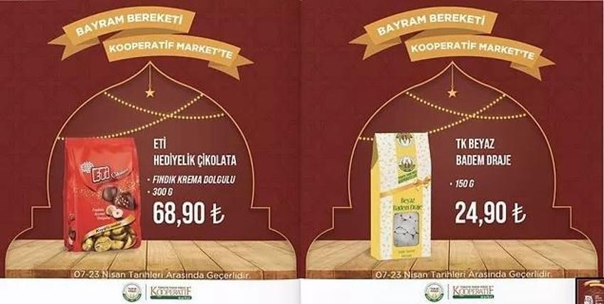 Tarım Market 18-23 Nisan aktüel katalog 2023 yayınlandı! Tarım Kredi'de ayçiçek yağı, 30'lu yumurtada bayram öncesi dev indirim var