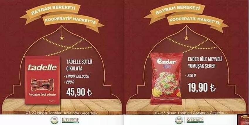 Tarım Market 18-23 Nisan aktüel katalog 2023 yayınlandı! Tarım Kredi'de ayçiçek yağı, 30'lu yumurtada bayram öncesi dev indirim var