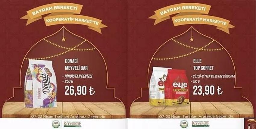 Tarım Market 18-23 Nisan aktüel katalog 2023 yayınlandı! Tarım Kredi'de ayçiçek yağı, 30'lu yumurtada bayram öncesi dev indirim var