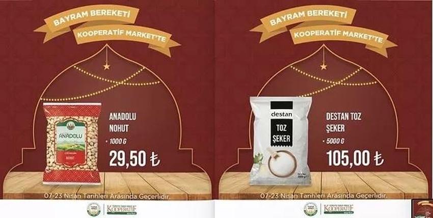 Tarım Market 18-23 Nisan aktüel katalog 2023 yayınlandı! Tarım Kredi'de ayçiçek yağı, 30'lu yumurtada bayram öncesi dev indirim var
