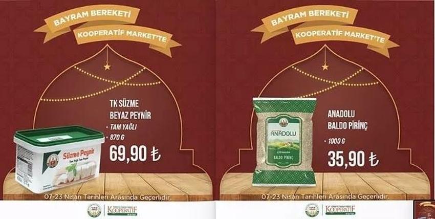 Tarım Market 18-23 Nisan aktüel katalog 2023 yayınlandı! Tarım Kredi'de ayçiçek yağı, 30'lu yumurtada bayram öncesi dev indirim var