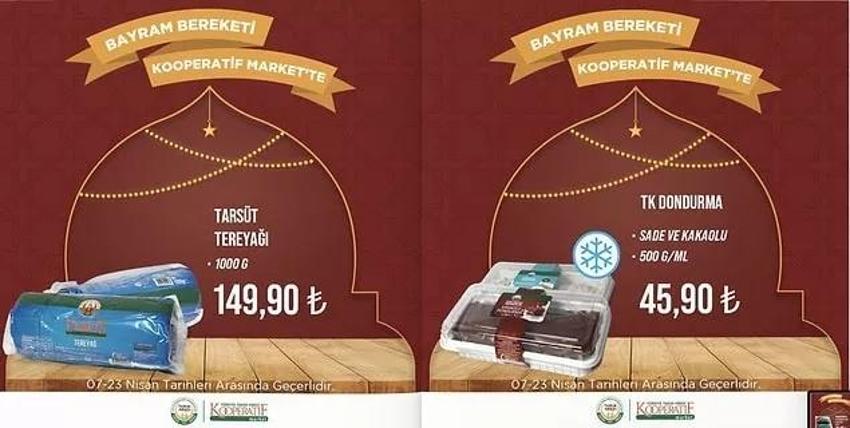 Tarım Market 18-23 Nisan aktüel katalog 2023 yayınlandı! Tarım Kredi'de ayçiçek yağı, 30'lu yumurtada bayram öncesi dev indirim var